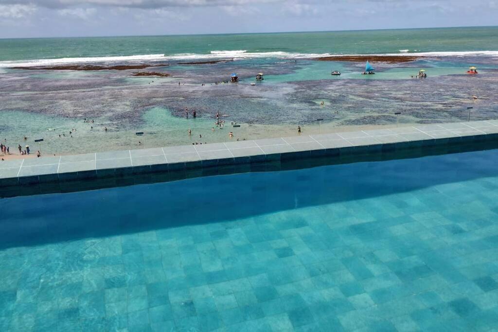 Flat De Luxo Beira-Mar Em Porto De Galinhas Daire Dış mekan fotoğraf