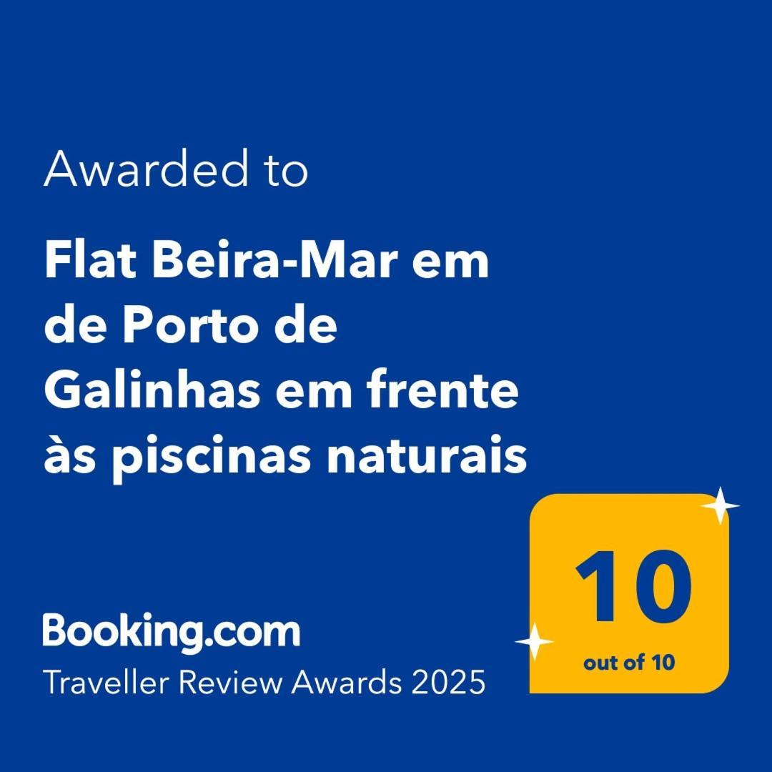 Flat De Luxo Beira-Mar Em Porto De Galinhas Daire Dış mekan fotoğraf